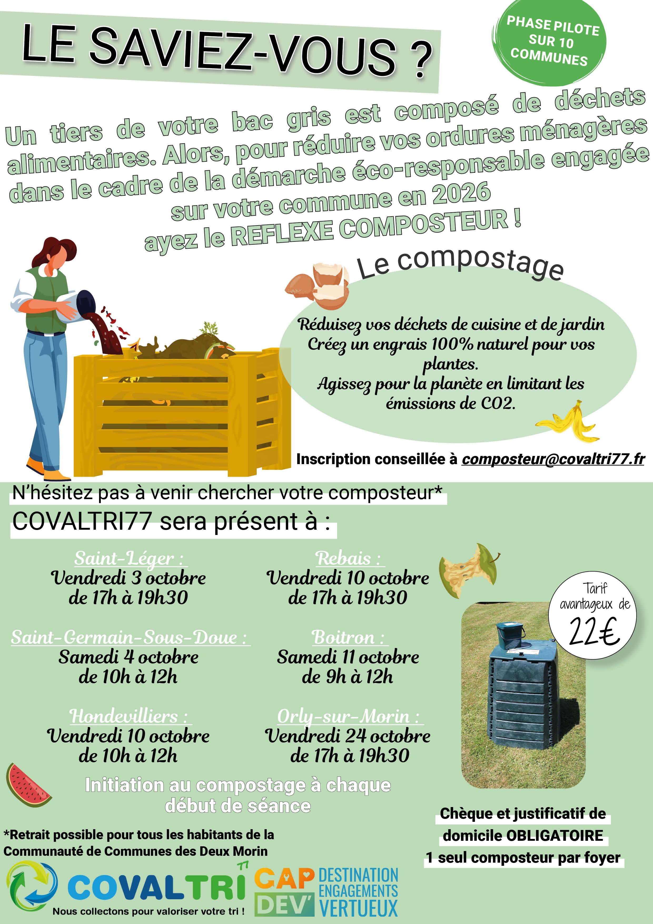 Affiche opération compostage - test TI V2