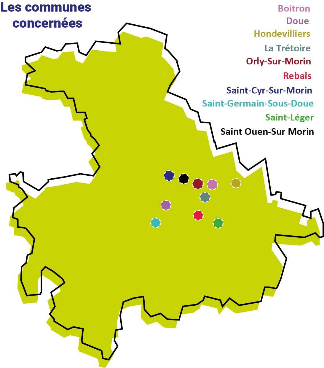 Carte 2025 communes test TI
