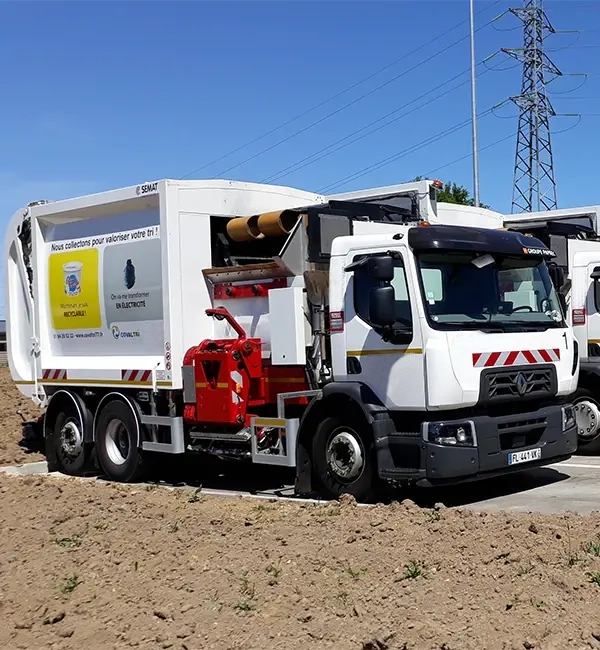 Camion poubelle robotisé Covaltri77